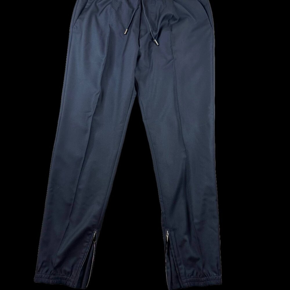 Authentic DIOR Men's Black Woven Pants - Size 36